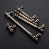 Asidrama 10 Pack 3 Inch(76mm) Brushed Antique Brass Kitchen Cabinet