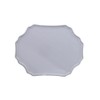 EAST Table Plate, 9.1 inches (23 cm), Depressiette, White
