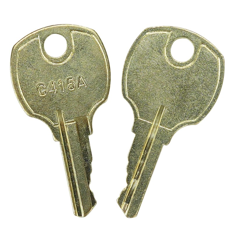 6PCS C415A Keys for Stock Locks Cam Locks Set of