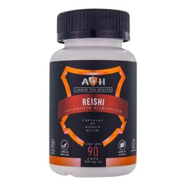 A4h Hongo Reishi 90 Cáps Antioxidante Antiinflamatorio Sabor Sin Sabor