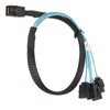 12GBPS Mini SAS HD SFF 8643 to 4 SATA 3.0