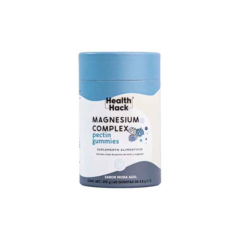 Magnesio Complex Gomitas Formas Bisglicinato Citrato Treonato Orotato Malato Lactato