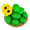 Large Size 3.5" X 2.1" Artificial Limes Lifelike Fake Green