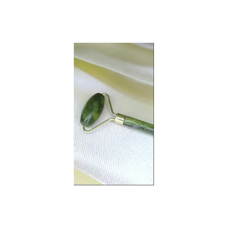 Kit Rodillo Y Piedra Gua Sha Masajeadora Anti-arrugas