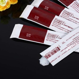 Tattoo Aftercare Cream, Pack of 100 Tattoo Scar Repair Gel Ointment, Tattoo Care Balm Tattoo Moisturising Cream with Vitamin A & D for Faster Healing of the Skin Anti Scar Microblading