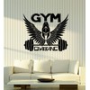 Vinyl Wall Decal Spartans Gym Barbell Wings Helmet Sport Stickers