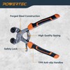 POWERTEC Wheeled Tile Nippers for Glass, Ceramic, Porcelain, and Mosaic