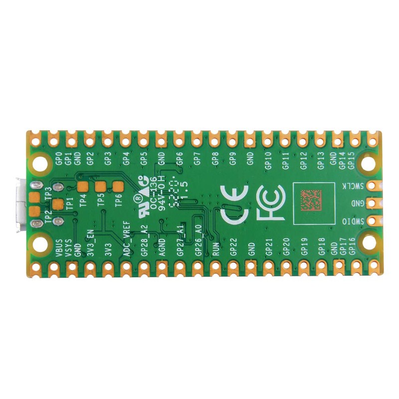 GeeekPi Raspberry Pi Pico Kit Flexible Microcontroller Mini Development Board,