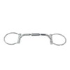 Huxlay Bros D Ring Comfort Snaffle Bit with Copper Inserts,