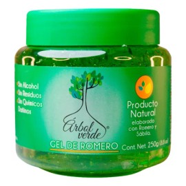 Gel para Peinar Árbol Verde Romero 250g