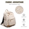 KEBEIXUAN Laptop Backpack Women Waterproof Teacher Backpack with Laptop Compartment
