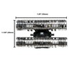 ShaverAid Cutter Blade Compatible with Braun Shaver Models Flex Integral,