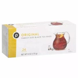 Publix Black Tea, Original, Bags, Family-Size - 24 Count