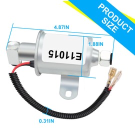 Tanbupu E11015 Electrical Fuel Pump Replacement for Cummins A029F887 A047N929 149-2620 HGJAB HGJAC for Onan 5500 5.5KW Gas Generator Marquis Gold Rialta RV 5500 EVAP Airtex GMB 596-1160 Herko RV008