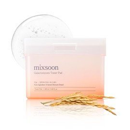 mixsoon Galactomyces Toner Pad,Fermented Nutrition, Galactomyces, Dual-Textured Pad (280ml/9.46fl.oz/(60 Sheets)