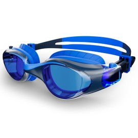 HIGAHY Swim Goggles for Kids 6-14, Anti-Fog UV Protection Clear Swimming Goggles, Leakproof Pool Swim Goggles for Boys Girls