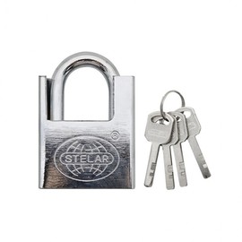Steel Padlock with Keys, Anti-Theft 60x85mm