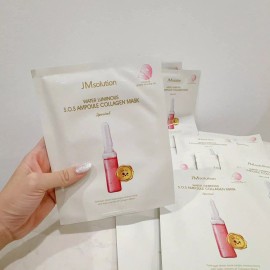 JMsolution JM Solution Mask Pack Water Glow SOS Ampoule Collagen 25g X 10 Pcs