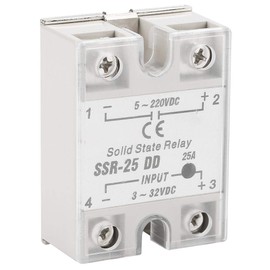 Broco SSR-25 DD 25A 5-220VDC Solid State Relay for Automation of Industrial Processes
