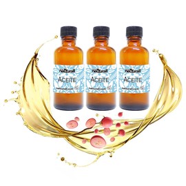 Aceite de Uva Orgánico para la Cara Facial y Cabello - Paquete con 3 pz de 60 ml c/u - Natturall