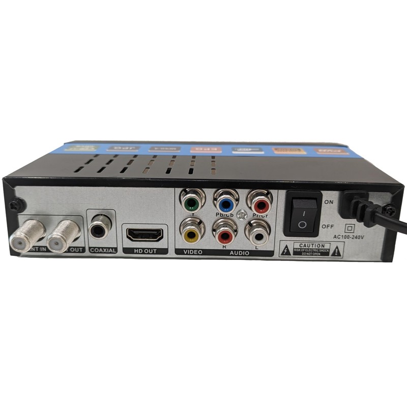 Cajita decodificadora para la Television Digital de Cuba TOP-ENERGY