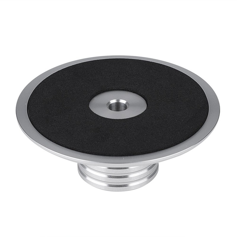 VBESTLIFE Black Record Weight Clamp LP Turntable Metal Disc Stabiliser