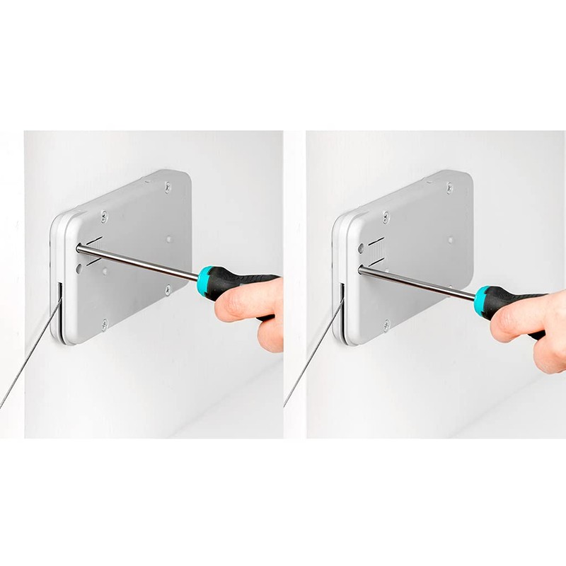 Emuca - Mechanism for Swing Doors Miniwinch with Cover, 10