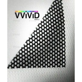 VViViD One-Way Perforated Vinyl Privacy Window Film Adhesive Glass Wrap Roll (2ft x 54 Inch)