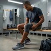 Knee Support Compression, Running and Gym, Size S