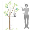 Growth Chart Tree Wall Decal Sticker for Kids Height Ruler