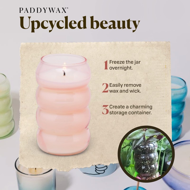 Paddywax Realm Artisan - Vela perfumada vertida a mano, 12