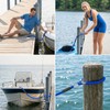 Bungee Dock Lines for Boats - 2 Pack 3ft Boat