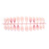 Rchovsam Pink Ombre Press on Nails Medium Almond Fake Nails
