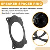 Partuto Speaker Spacer Ring Tweeter Speaker Spacer Adapter Car for