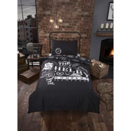 Coco Moon Peaky Blinders Shelby Co Ltd Single Double or King Bed Duvet Bedding Set Genuine Peaky Blinders Merchandise Gifts (Single)