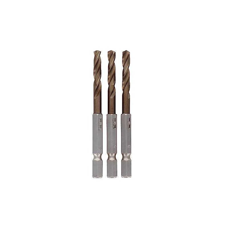 Sankyo Corporation CUSTOM KOBO CCB-357 3-Piece Short Size Cobalt HSS
