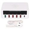 USB Fast Charging Station Wireless Multi Port 6 Ports 50W