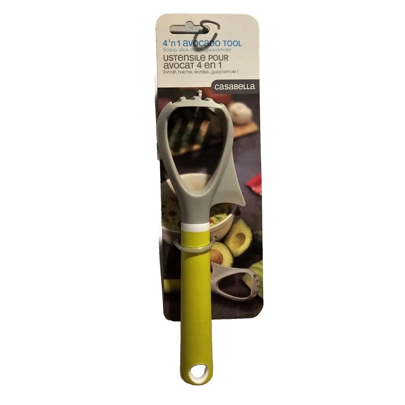 Casabella Avocado 4 in 1 Tool • Cut, Scoop, Pit