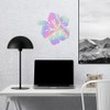 ANGDEST CLUB Decal Stickers of Hibiscus Flower 3 (Hologram) Premium