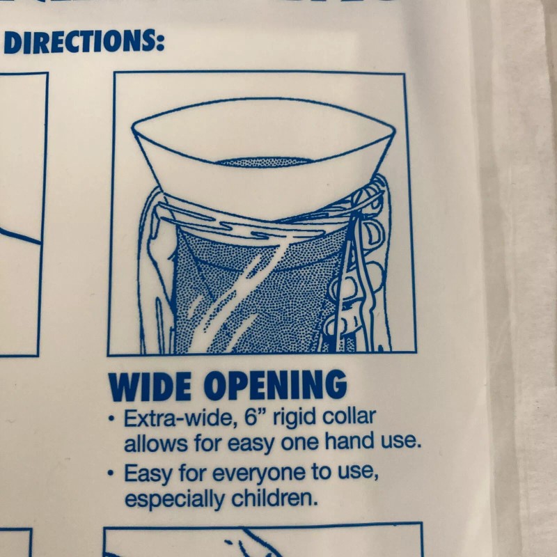 GKR Industries Convenience Emesis Bag Model GKR # 1000/7000 White,