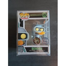 Bundle Set of Cases Compatible with Funko Pop! Bender Chase Glow