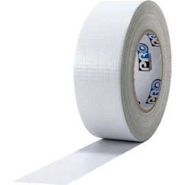 ProTapes Pro Duct 110 PE-Coated Cloth General Purpose Duct Tape, 60 yds Length x 3" Width, White (Pack of 1)