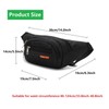 Waterproof Waist Pouch with Adjustable Buckle, For Men and Women,