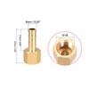 sourcing map Brass Hose Barb Fitting Connector, 6mm Barb G1/8