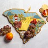 Totally Bamboo South Carolina State Shaped Cutting Board and Charcuterie