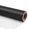 Ulmasinn Black Matte Metallic Wrapping Paper, Solid Color Gift Wrapping