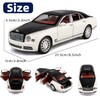BDTCTK Compatible for 1:24 Scale Bentley Mulsanne Diecast Cars Models,