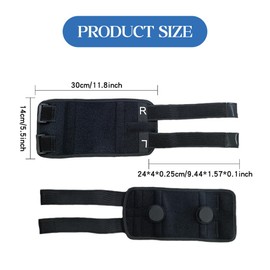 FDEETY Verstellbare Akupressur Wadenbandage mit Druckpunkt Hinten Weiches Silikonkissen Ergonomisches Design, Linderung von Ischias-Schmerzen für Stabilität Komfort verbessert die Mobilität.