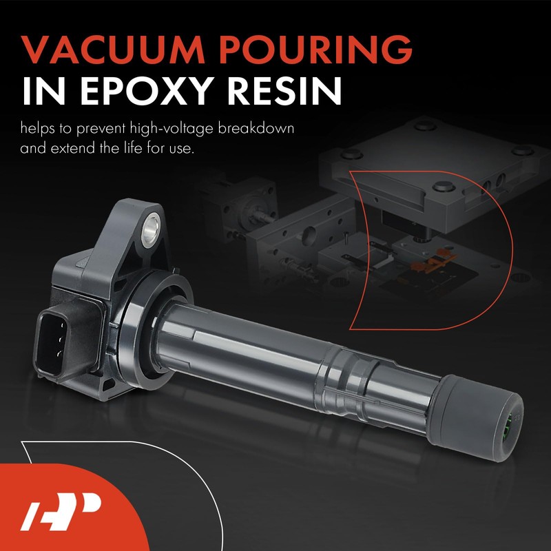 Paquete de bobinas de encendido de motor A-Premium compatibles con