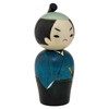 Usaburo Kokeshi, Made in Japan, Kokeshi Samurai (Height 5.3 inches